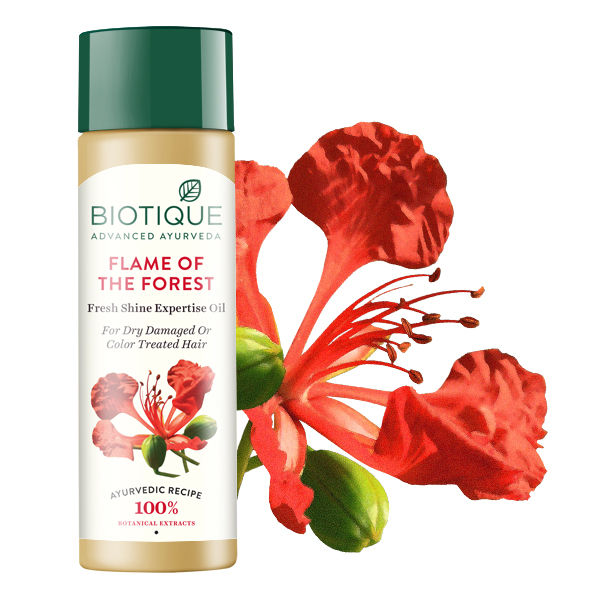 Buy Biotique Fresh Shine Expertise Oil Bio Flame Of The Forest