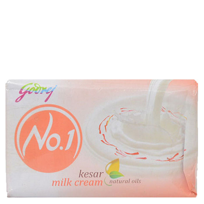 Buy Godrej No 1 Saffron And Milk Cream 3 1 Soap 100 G Find