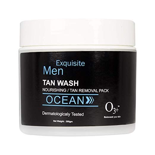 tan removal face wash for men