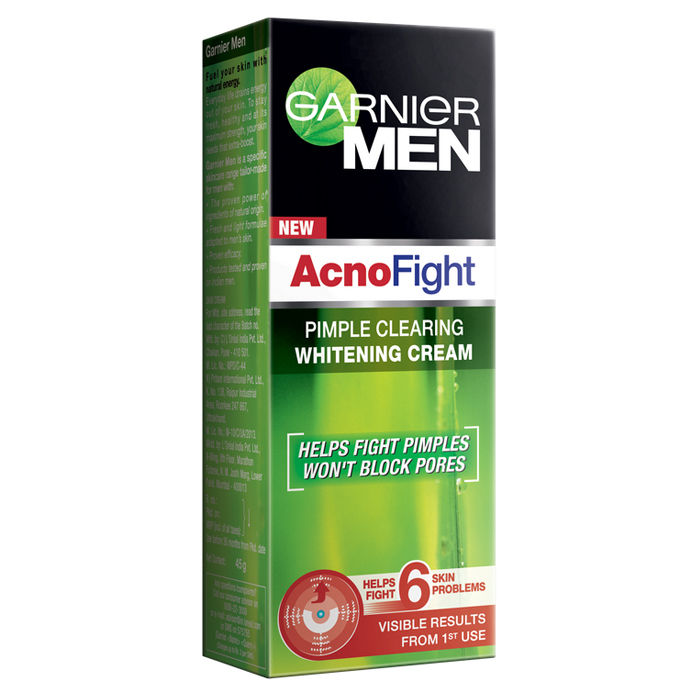 Buy Garnier Men Acno Fight Pimple Clearing Whitening Cream 
