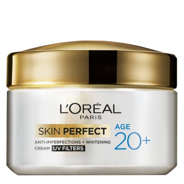 Buy L Oreal Paris Skin Perfect 20 Day Cream 50 G Find Offers Discounts Reviews Ratings Features Usage Ingredients For L Oreal Paris Skin Perfect 20 Day Cream Online In India Purplle Com Discover all of l'oréal paris singapore's face makeup products now. l oreal paris skin perfect anti imperfections whitening cream age 20 50 g