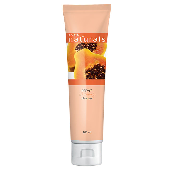 avon naturals papaya whitening cleanser 100 g