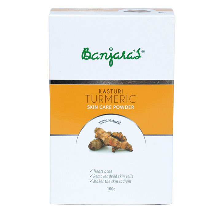 Buy Banjara's Pure Herbs Kasturi Turmeric Powder(100 g) onlineBanjara