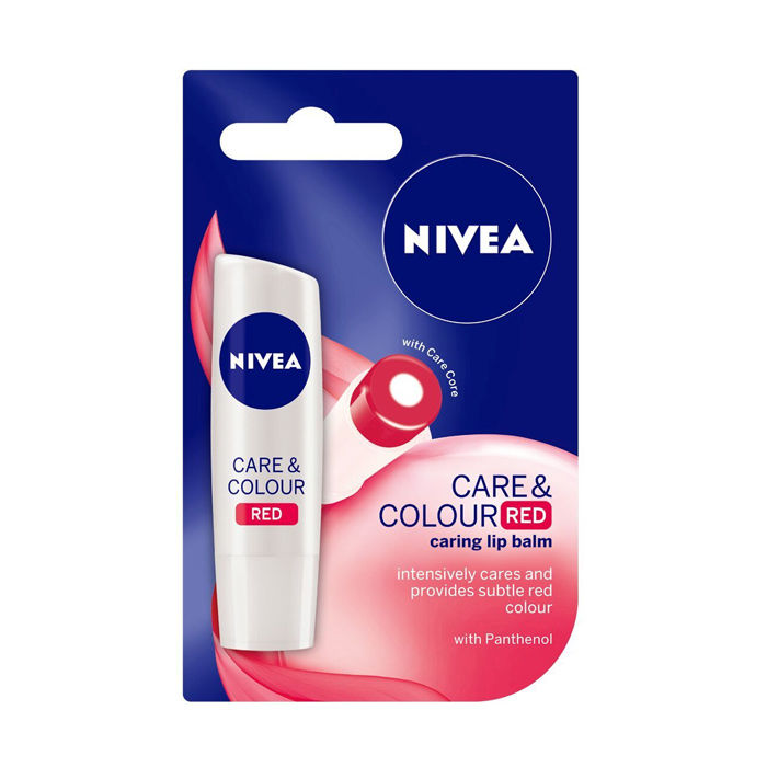 Buy Nivea Lip Balm Care & Color Red (4.8 g) online|Nivea ...