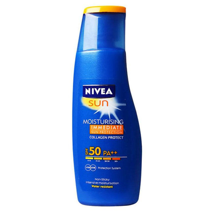 nivea sun moisturising lotion spf 50
