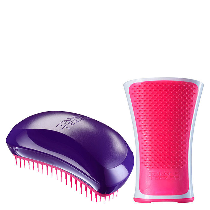 Buy Tangle Teezer Combo Salon Elite Purple And Pink And Aqua Pink