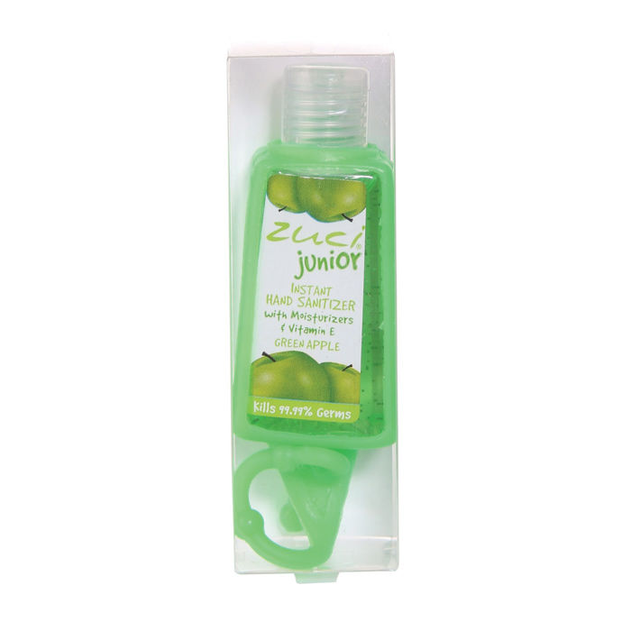 Buy Zuci Junior Green Apple Hand Sanitizer With Bag Tag 30ml Online At Purplle Com