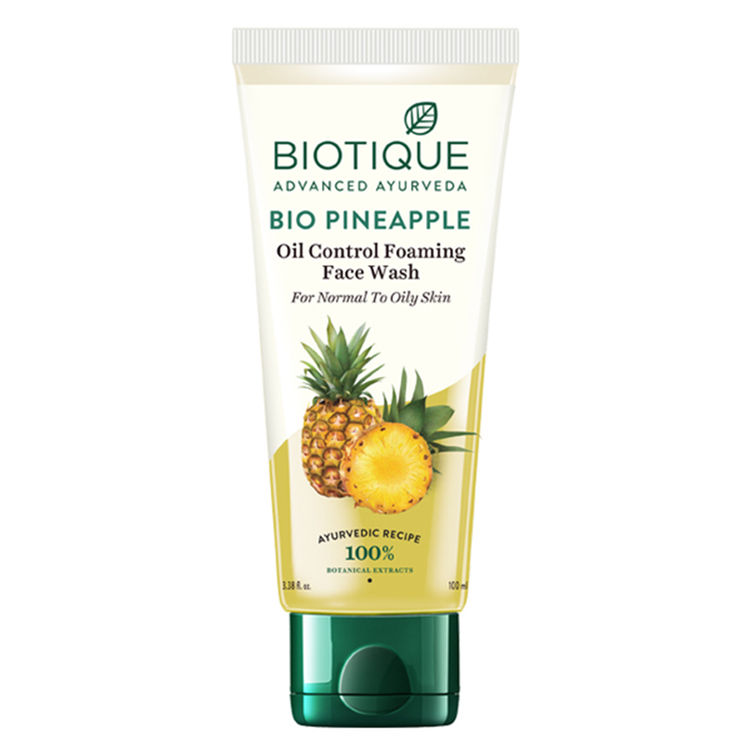 Buy Biotique Bio Pineapple Oil Control Foaming Face Wash (100 ml