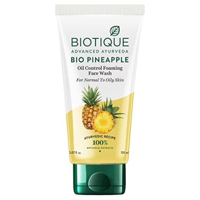 Buy Biotique Bio Pineapple Oil Control Foaming Face Wash ...