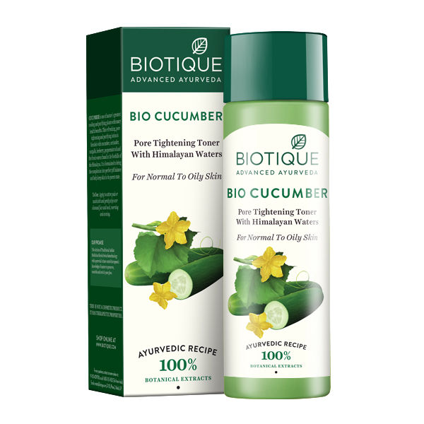 Biotique Bio Cucumber Pore Tightening Toner With Himalaya Waters (120 ml)