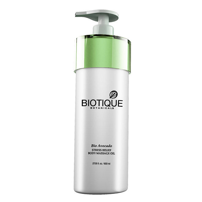 Buy Biotique Bio Avocado Stress Relief Body Massage Oil ...