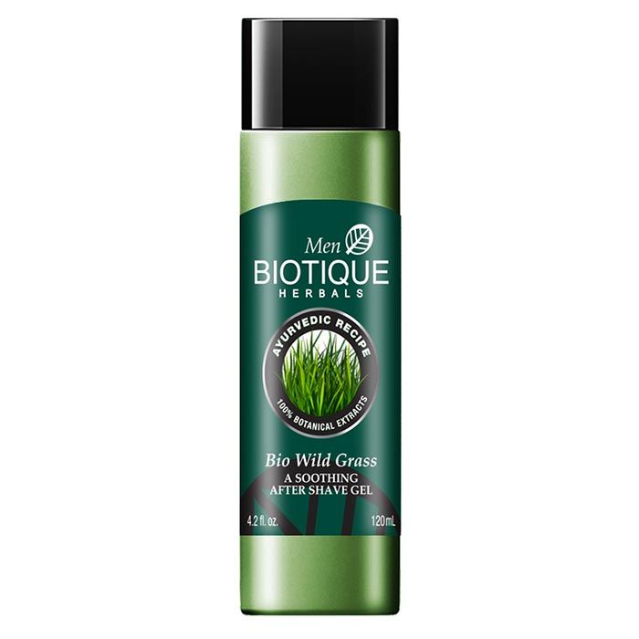 Biotique Bio Wild Grass A Soothing After Shave Gel For Men (120 ml)
