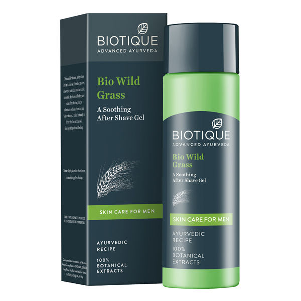 Biotique Bio Wild Grass Soothing After Shave Gel(120ml)