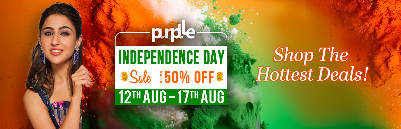 Purple Independence Day sale 2024